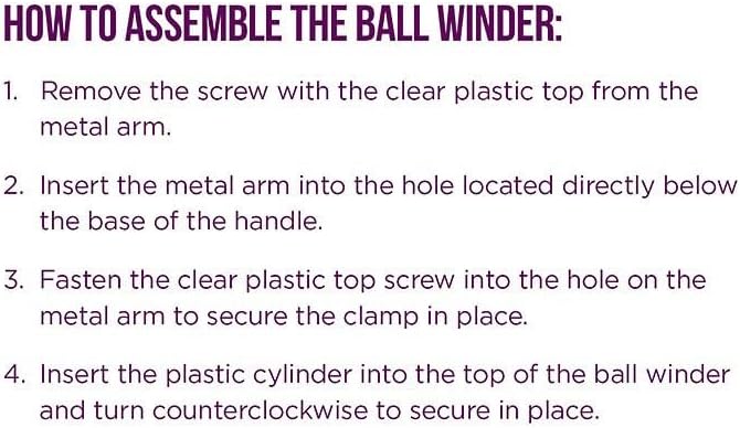 KnitPicks Yarn Ball Winder for Knitting and Crocheting (Blue) - Image 5